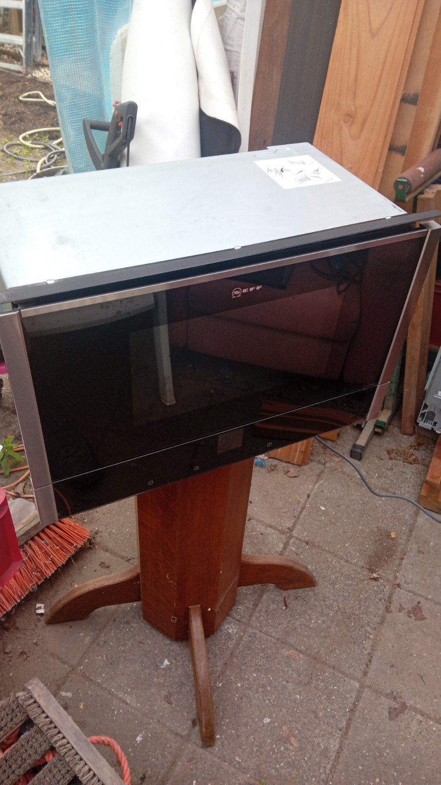 Inbouw Magnetron neff, Ophalen, Gebruikt, Magnetron, Inbouw