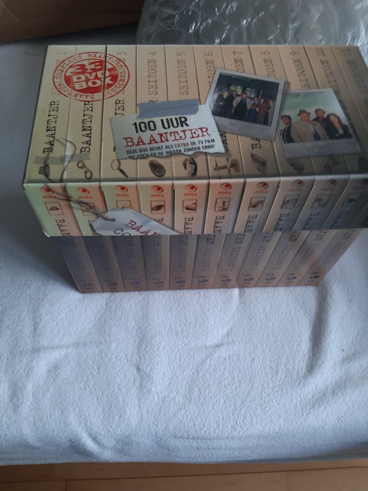 Baantjer 33 DVD Box - 100 uur Baantjer, Vanaf 12 jaar, Ophalen of Verzenden, Gebruikt, Detective en Krimi