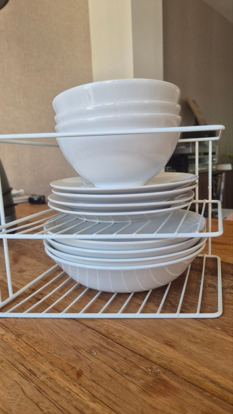 wit servies ikea, Huis en Inrichting, Ophalen, Gebruikt, IKEA, Bord(en)