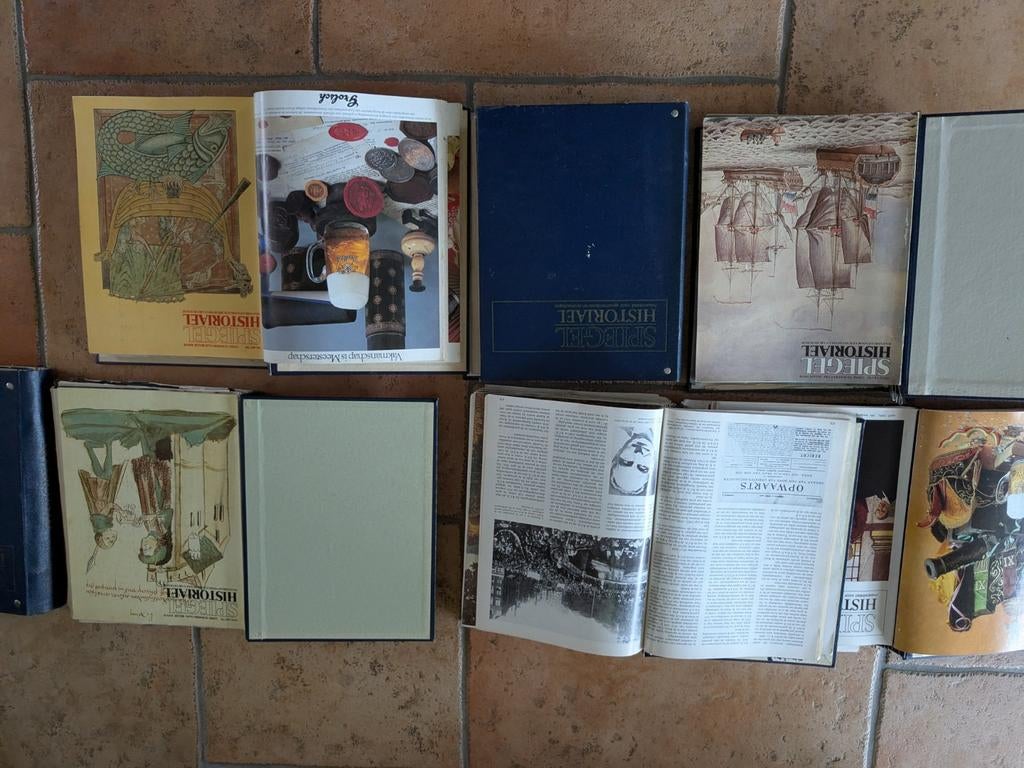 Spiegel Historiael Ingebonden Jaargangen, Ophalen of Verzenden, Gelezen