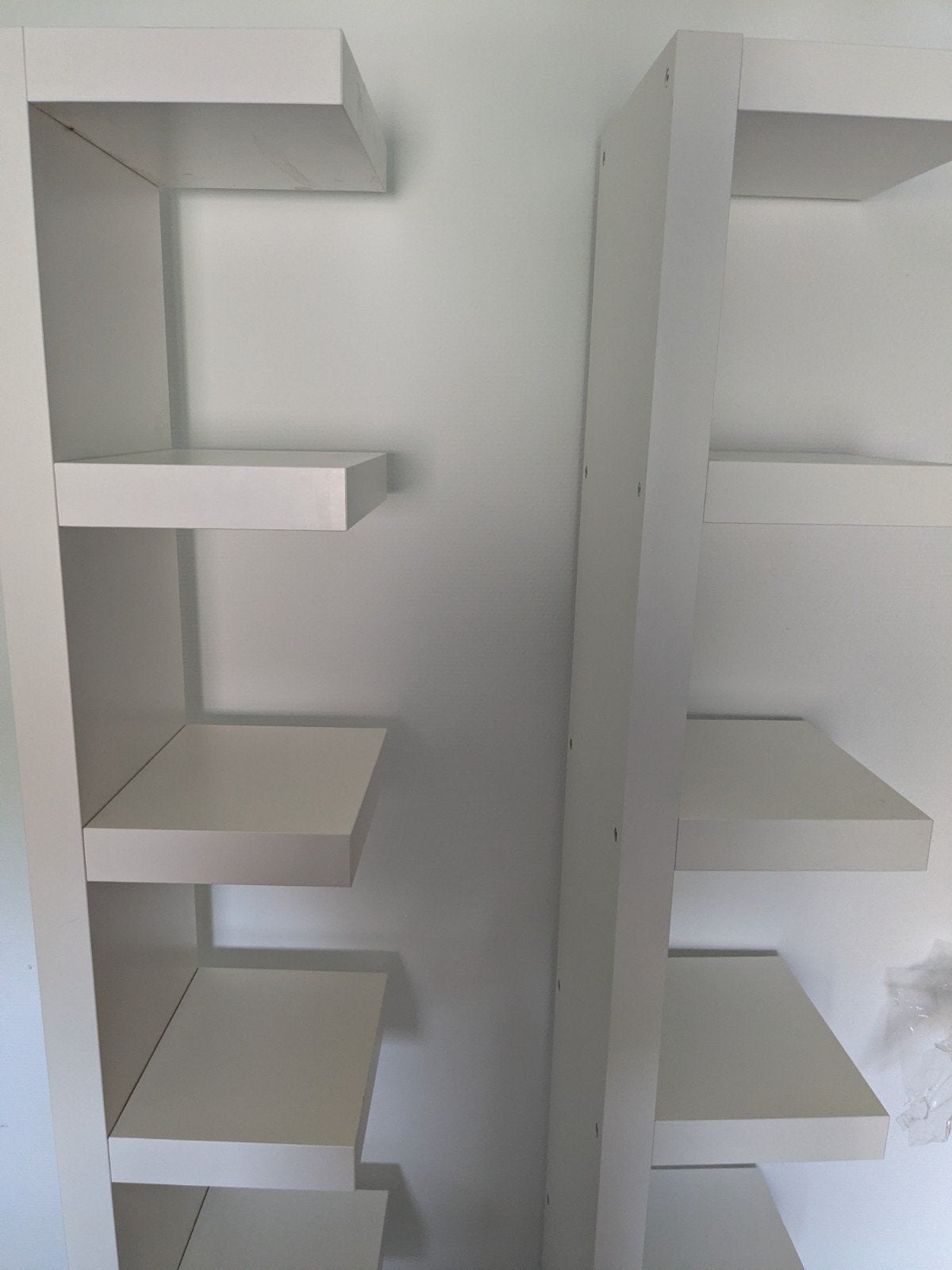 Ikea Lack wandrekken - set van 2, Ophalen, Gebruikt