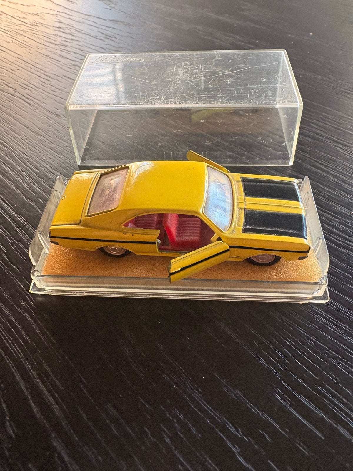 Gele Opel Commodore GS Coupé modelauto, Overige merken, Auto, 1:32 tot 1:50, Nieuw