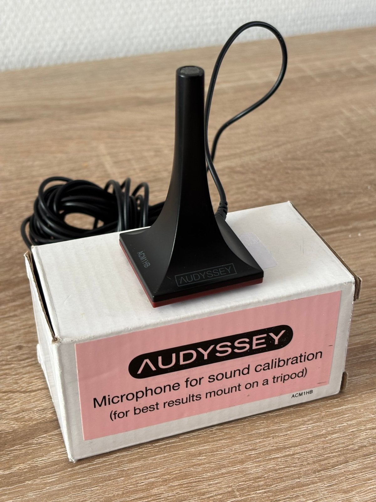 Audyssey mic (Denon, Marantz, Onkyo, Integra, Teac, Tascam), Ophalen of Verzenden, Zo goed als nieuw, Zangmicrofoon