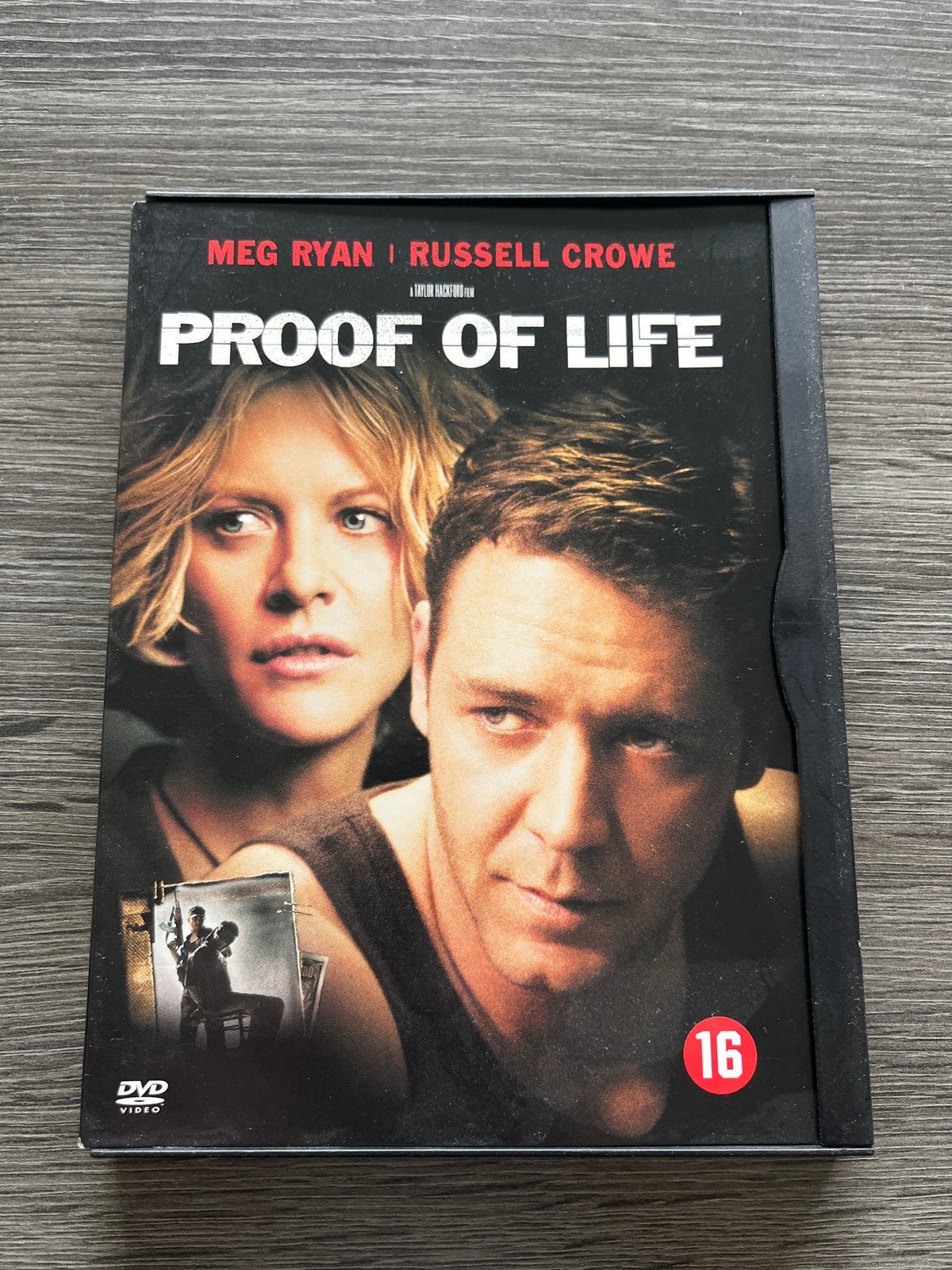DVD Proof of Life - Meg Ryan & Russell Crowe, Vanaf 16 jaar, Nederlands, Actiethriller, Ophalen of Verzenden