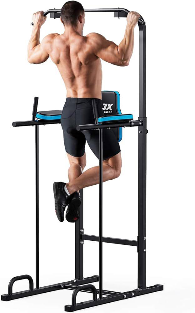 JX fitness power tower - zgan!, Sport en Fitness, Benen, Krachtstation, Ophalen of Verzenden, Zo goed als nieuw