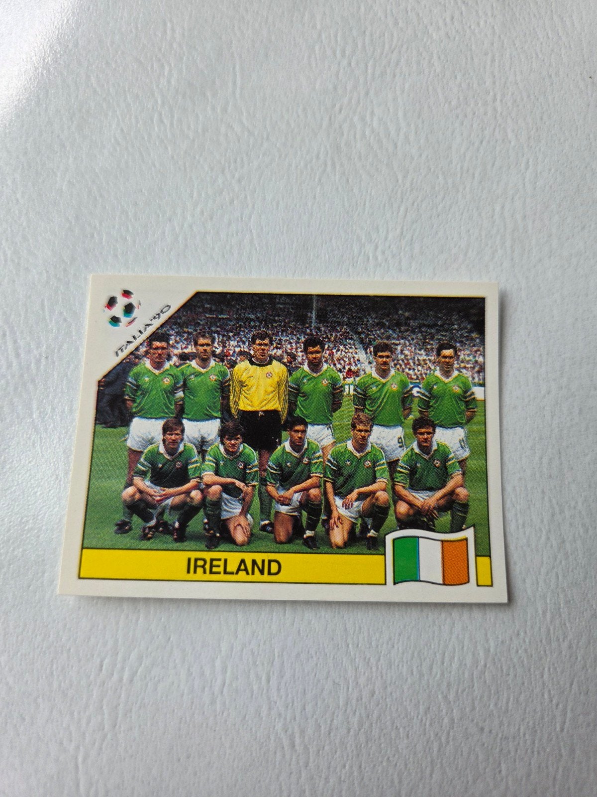 Panini WK 90, Ophalen of Verzenden, Zo goed als nieuw, Sticker