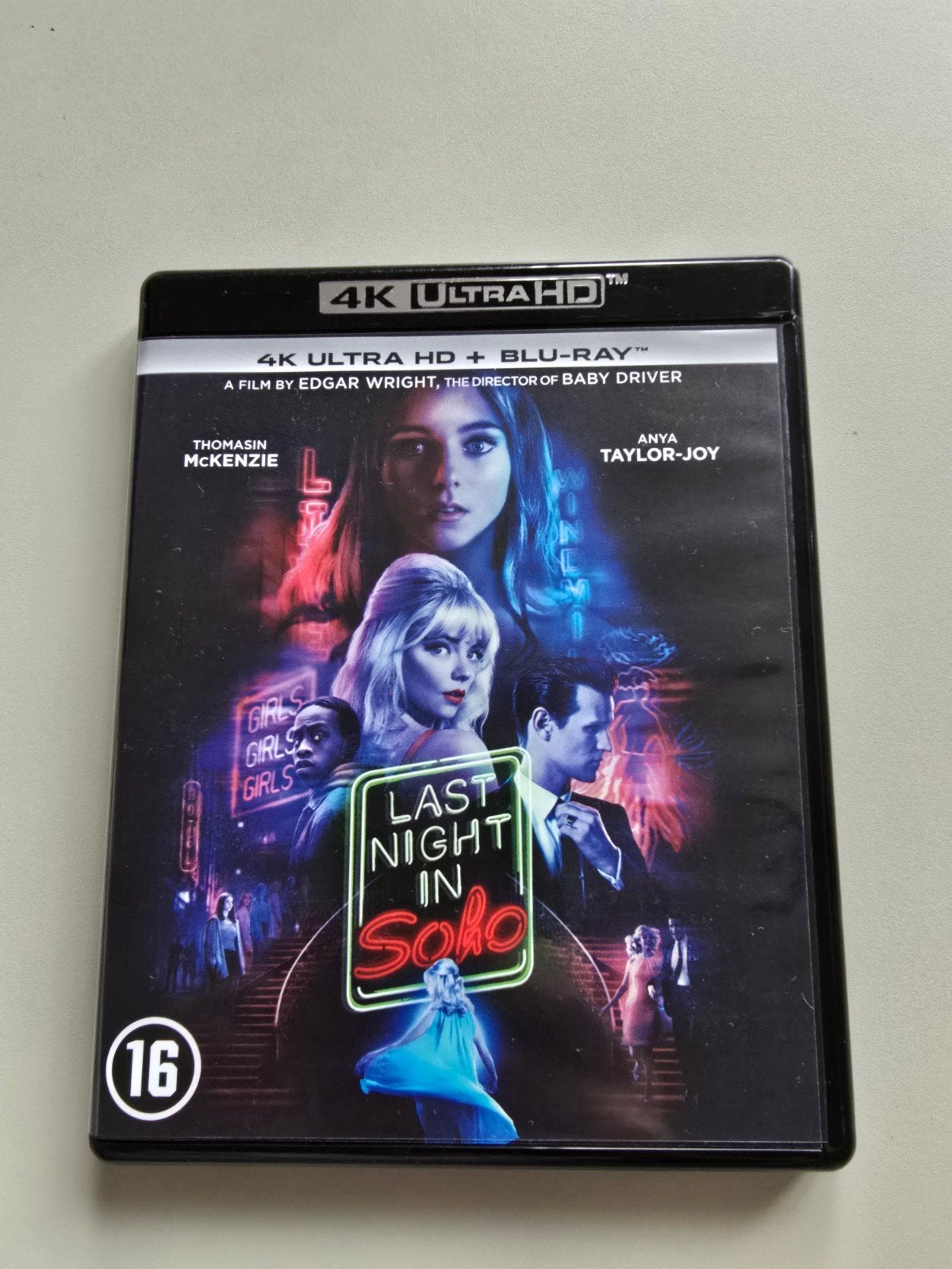 Blu-ray 4k last night in soho, Nederlands, 4K Ultra HD Blu-ray, Ophalen of Verzenden, Zo goed als nieuw