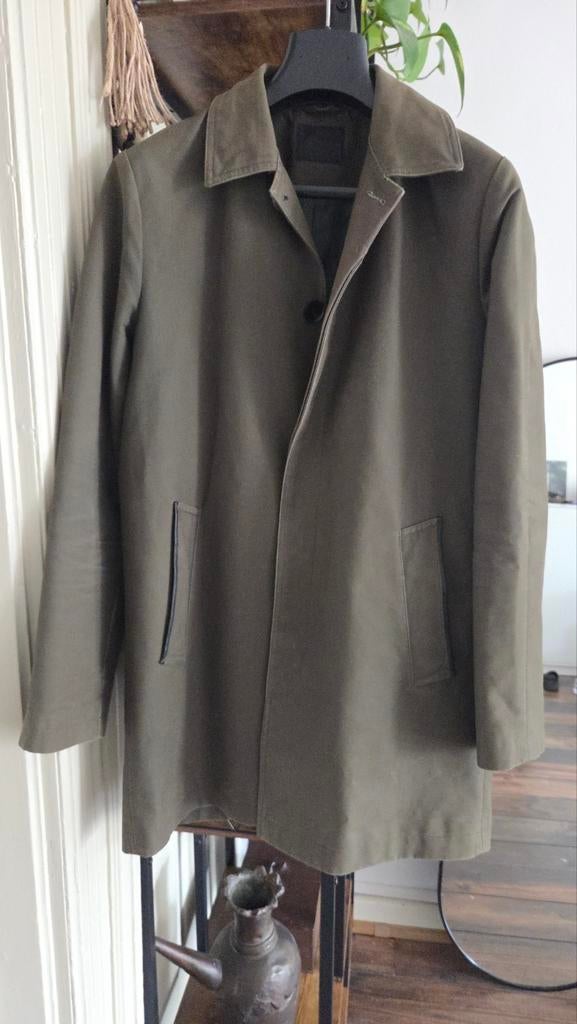 Trenchcoat heren waterdicht zgan Maat M, Maat 48/50 (M), ASOS, Ophalen of Verzenden, Zo goed als nieuw
