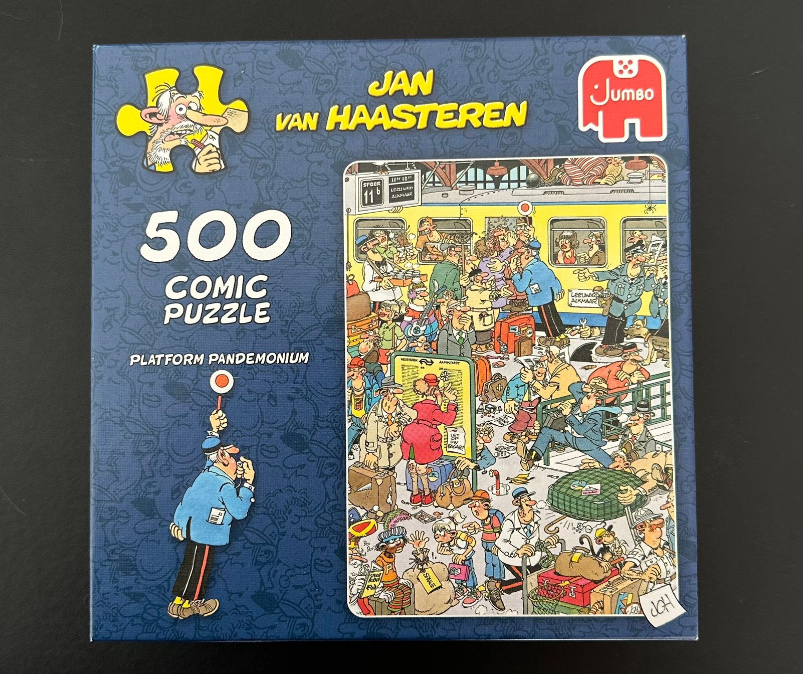 Jan van Haasteren 500 stukjes - Platform Pandemonium, Ophalen, Minder dan 500 stukjes, Zo goed als nieuw, Legpuzzel