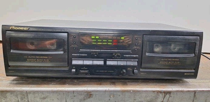 Pioneer CT-W205R Dubbel Cassettedeck, Ophalen, Overige merken, Auto-reverse