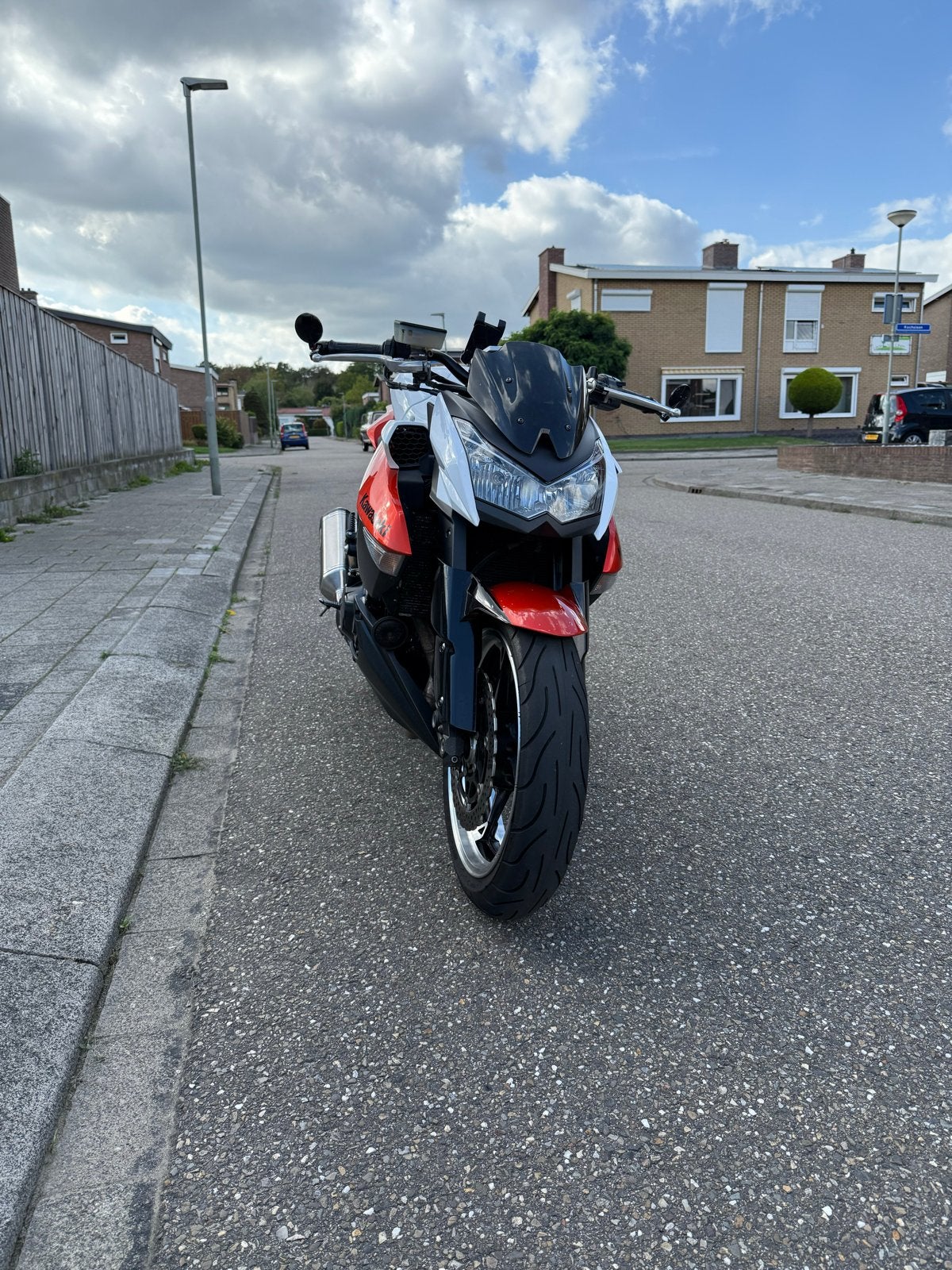 Kawasaki Z1000 met lichte schuifschade, goed onderhouden, 4 cilinders, Motorrijbewijs A, Gebruikt, Particulier