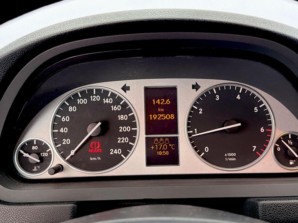 Mercedes-Benz B-klasse 170, Auto's, Voorwielaandrijving, Stof, Gebruikt, Zwart
