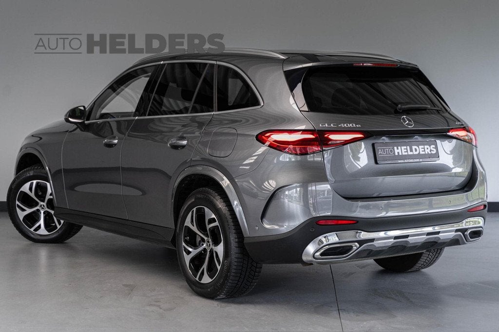 Mercedes GLC-klasse 400e 4MATIC AMG Line 360 Lane ACC, Auto's, Mercedes-Benz, Automaat, Gebruikt, Zwart, Alcantara