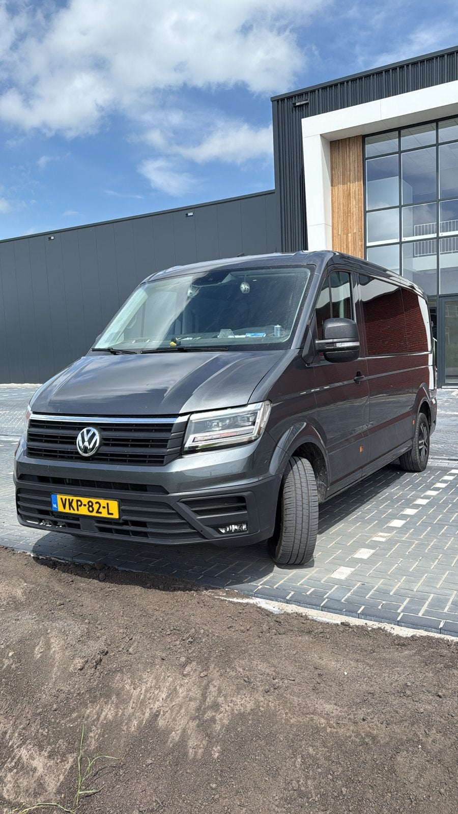 Volkswagen Crafter 2021 Grijs, 4 cilinders, Volkswagen, 10 km/l, Bluetooth