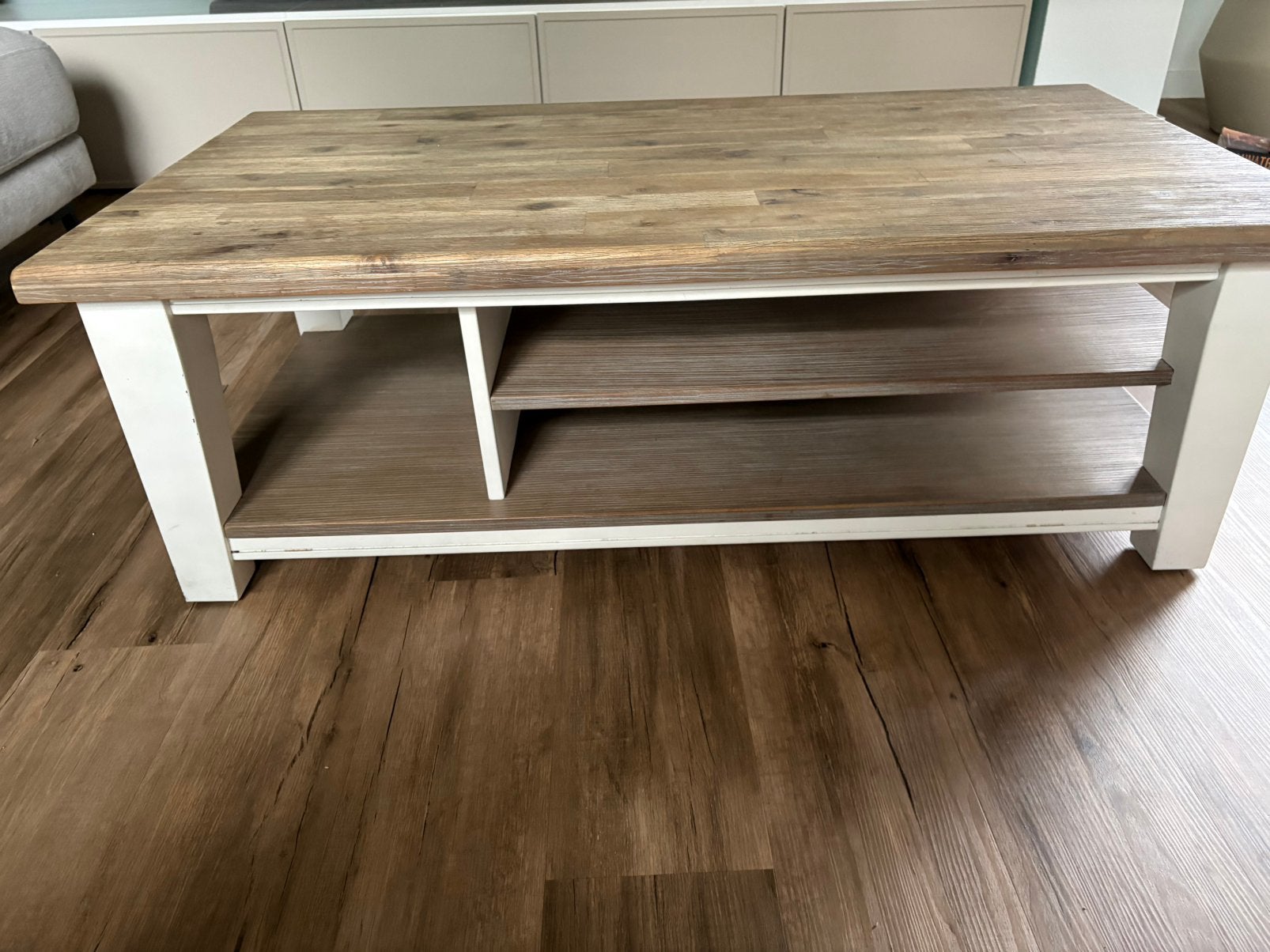 Gratis salontafel, Ophalen