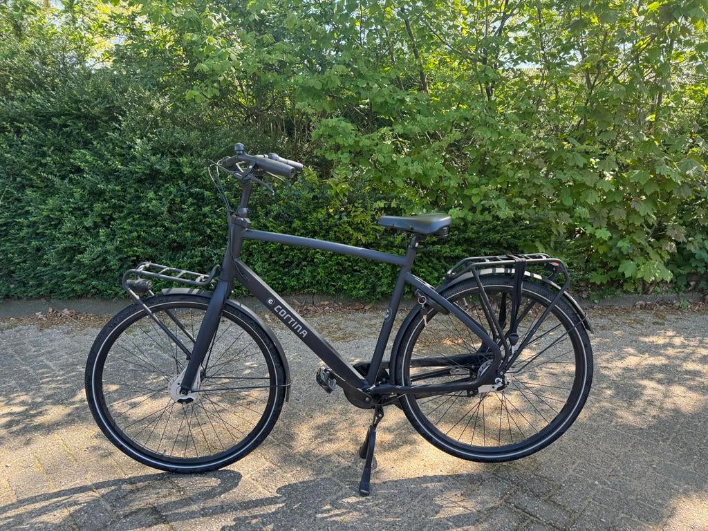 Cortina Common 2025 Herenfiets - Zwart, 56 cm, 7 versn., Fietsen en Brommers, Fietsen | Heren | Herenfietsen, Gebruikt, Versnellingen