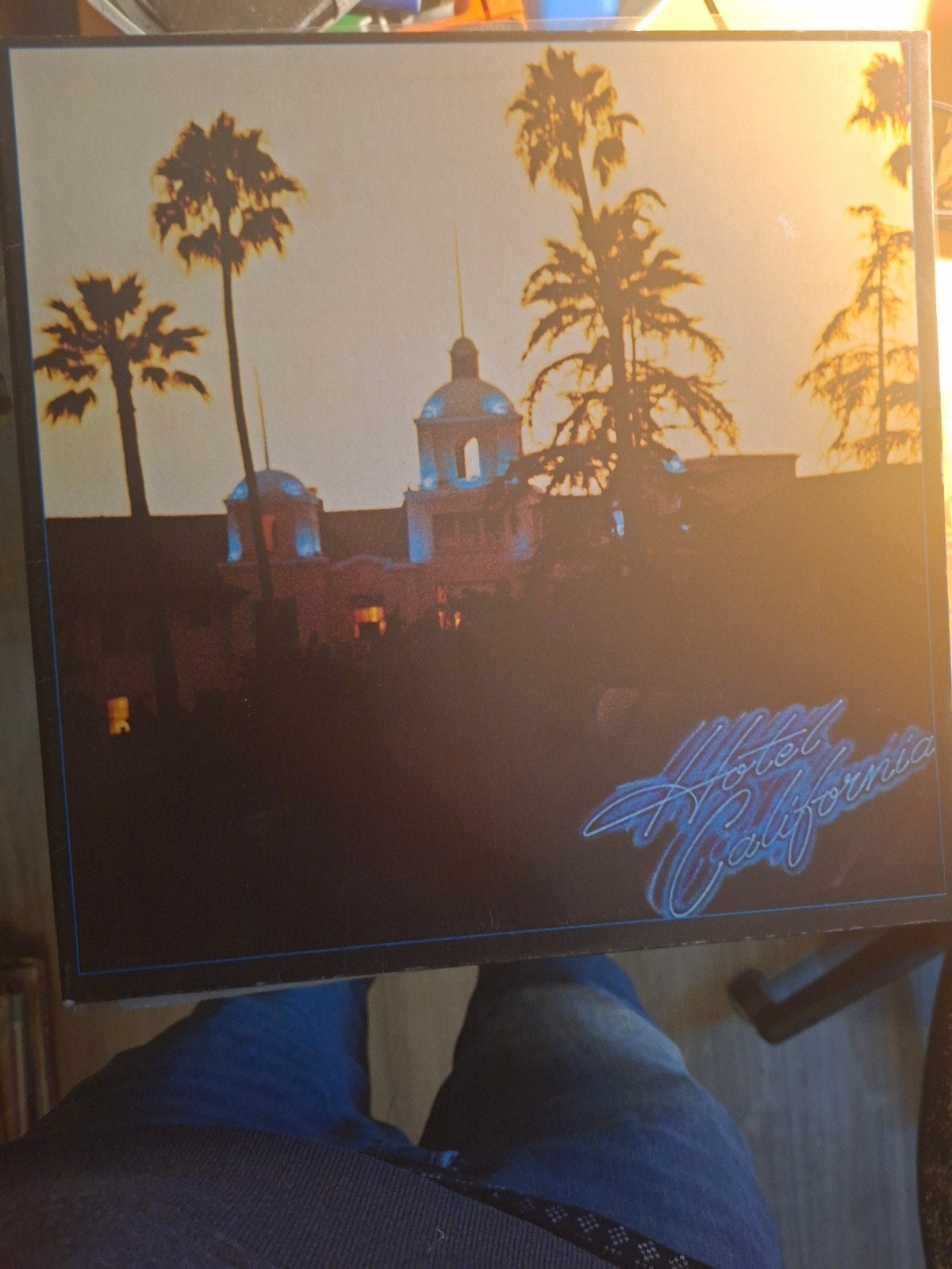 The Eagles - Hotel California USA 1976 LP Vinyl, Originele persing, Ophalen of Verzenden, Gebruikt, 12 inch