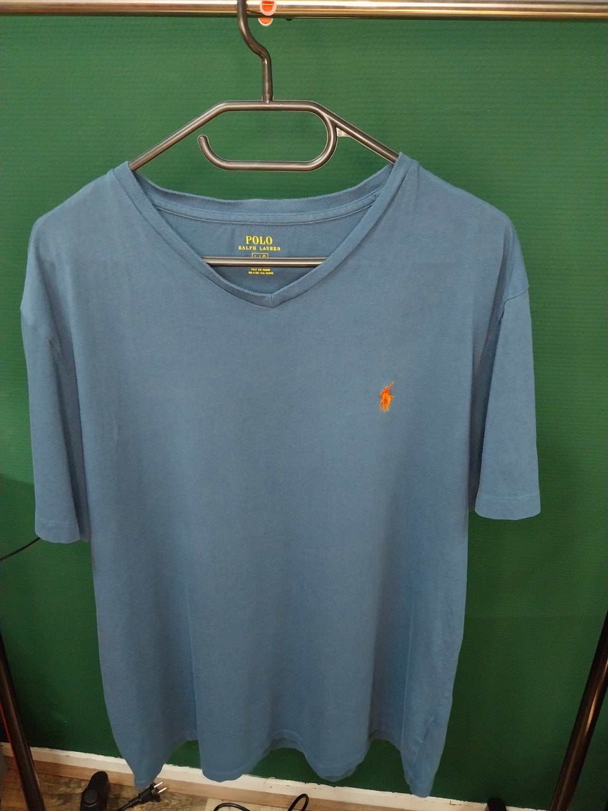 Zeer mooie Ralph Lauren t shirt maat L, Maat 52/54 (L), Blauw, Ophalen of Verzenden, Polo Ralph Lauren