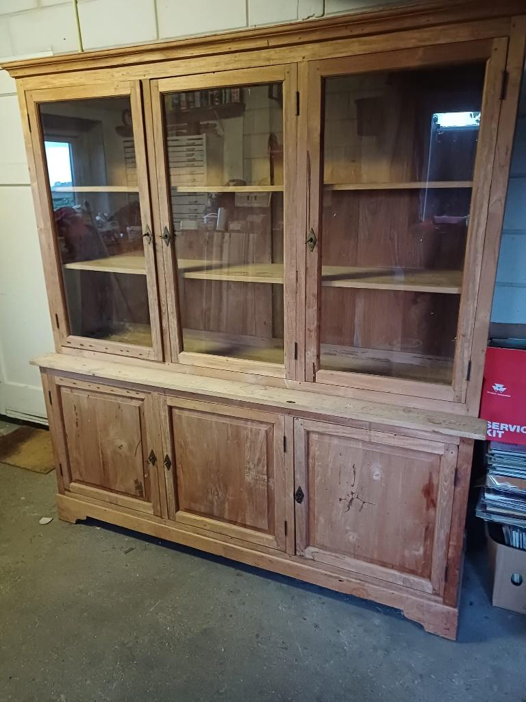 Buffetkast, teak hout, Ophalen, Met deur(en), 150 tot 200 cm, Teakhout