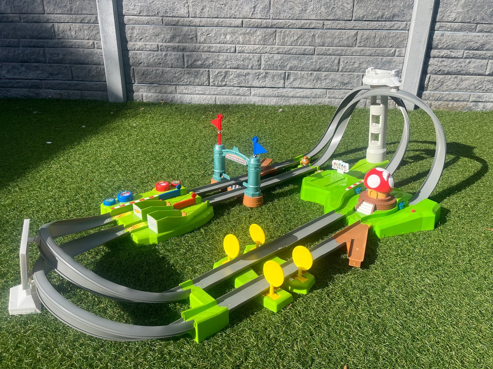 Hot Wheels Mario Kart Racebaan, Ophalen, Hot Wheels, Handmatig, Racebaan