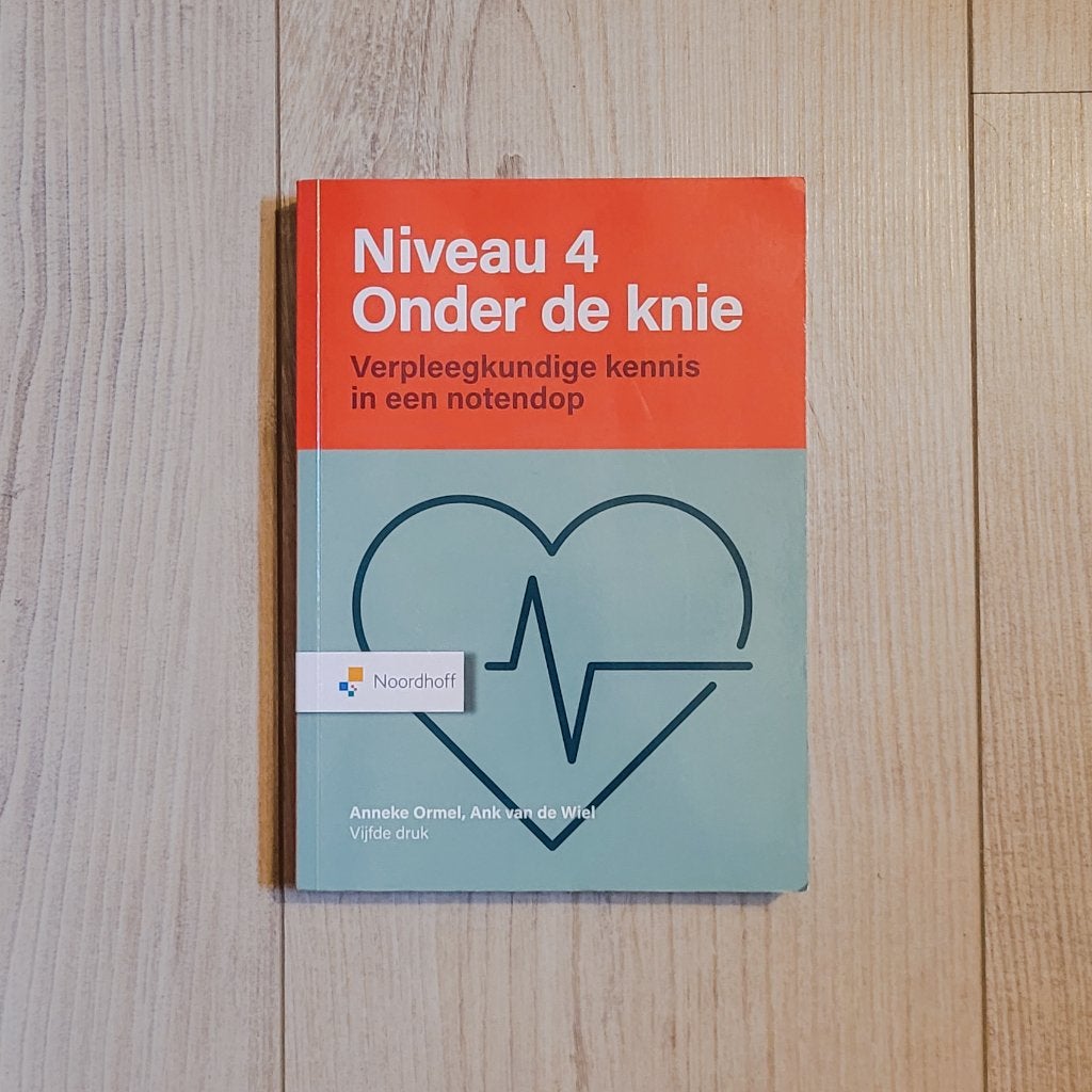 Niveau 4 onder de knie Verpleegkundige kennis, Boeken, Ophalen of Verzenden, Beta, Zo goed als nieuw, MBO