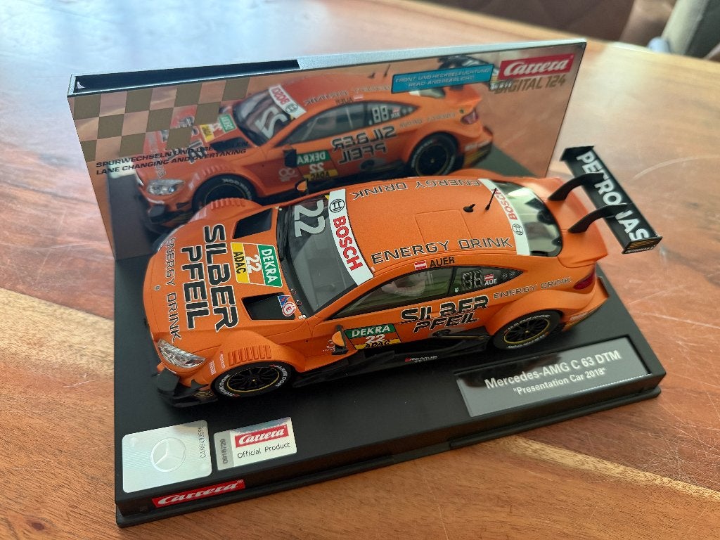 Carrera Mercedes-AMG C 63 DTM "Presentation Car 2018", Racebaan, Zelf te bouwen, Carrera, Ophalen of Verzenden