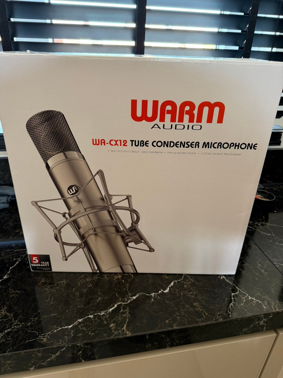 Warm Audio WA-CX12 Buizen Condensator Microfoon, Ophalen, Nieuw, Studiomicrofoon