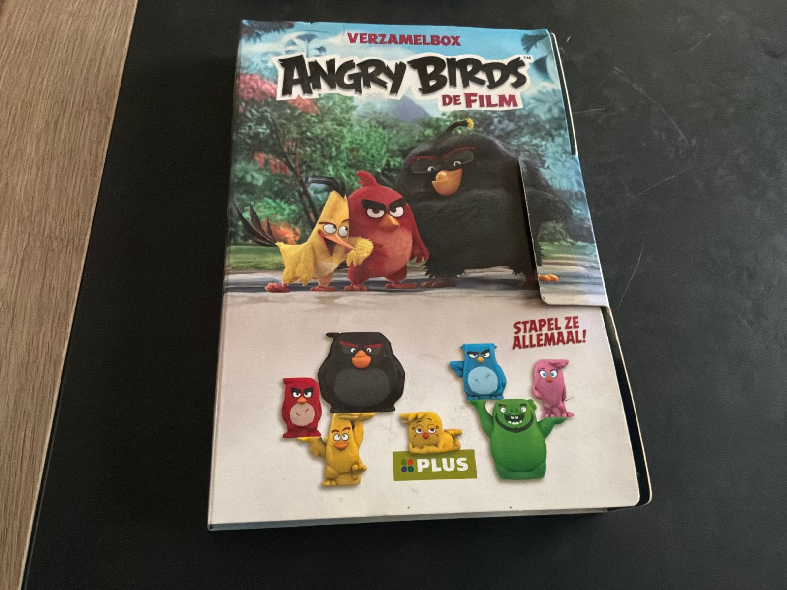 Angry Birds De Film Verzamelbox met 25 Stapelfiguren, Ophalen of Verzenden, Zo goed als nieuw, Jongen of Meisje