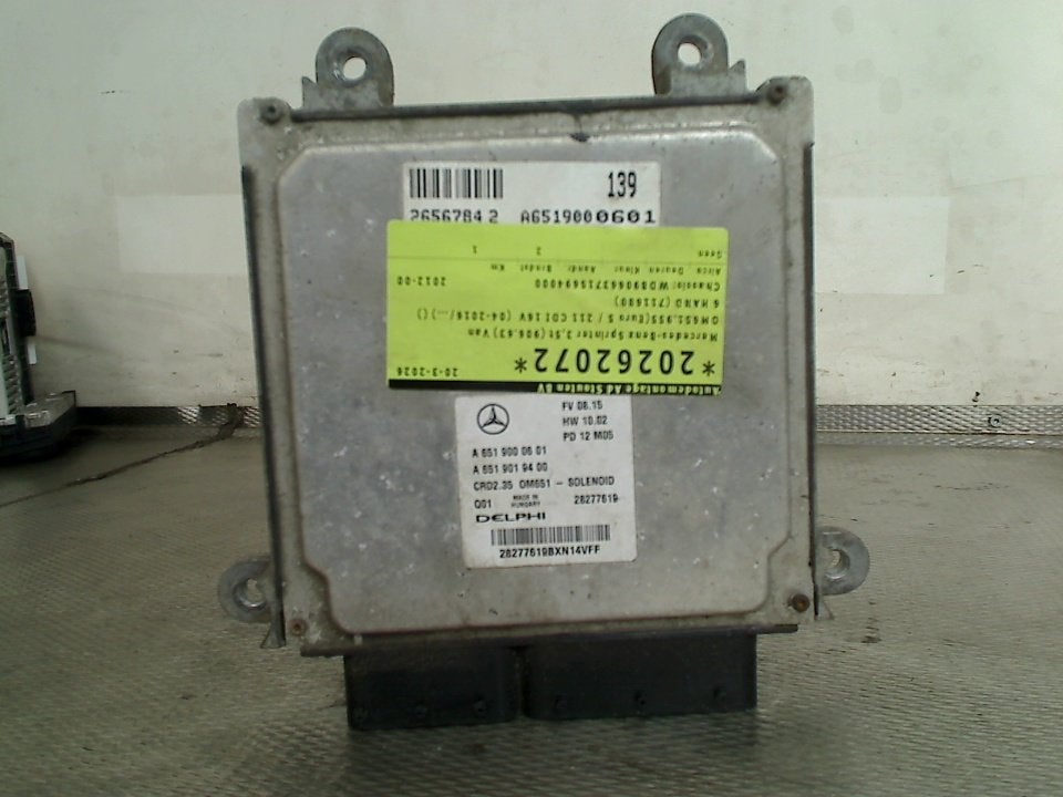 Computer Motor Sprinter 3t (906.61) 2012, Gebruikt, Mercedes-Benz AG, Mercedes-Benz, Mercedesstraße 120, Stuttgart 70372, , Duitsland