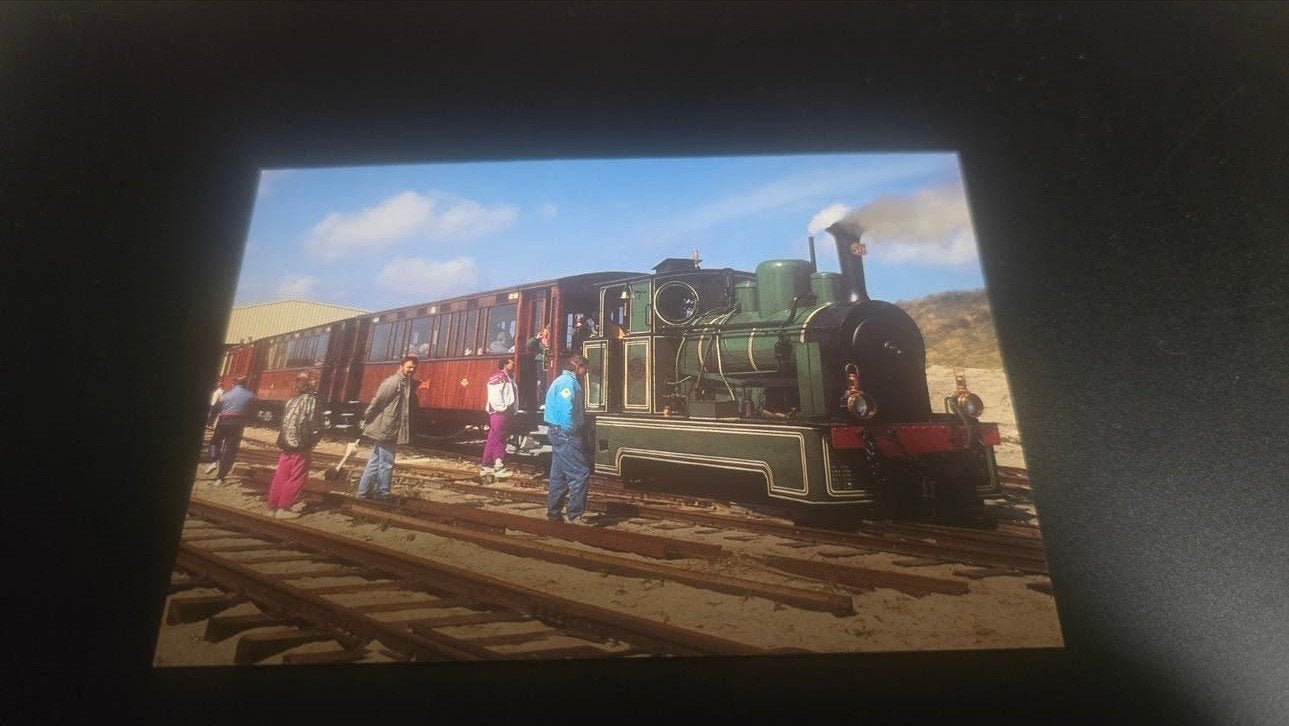 Ansichtkaart Stoomlocomotief Henschel Ouddorp, Verzamelen, Ophalen of Verzenden