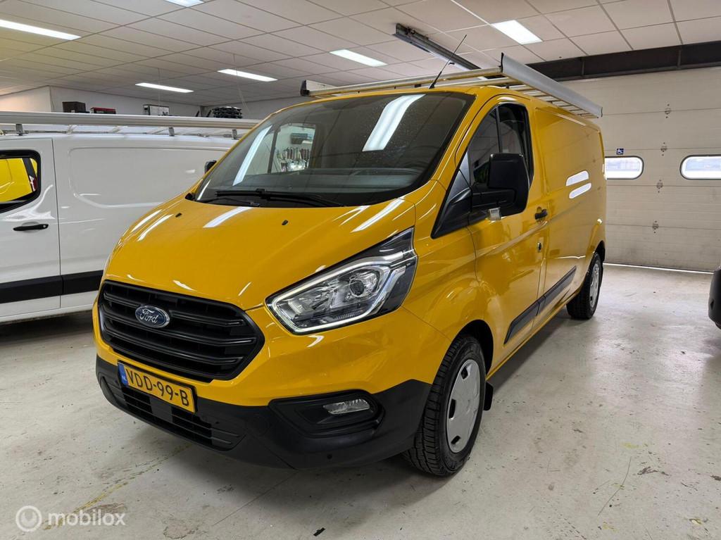 Ford Transit Custom 270 2.0 TDCI L2H1 Airco cruise, Auto's, Euro 6, 4 cilinders, 2800 kg, Bedrijf
