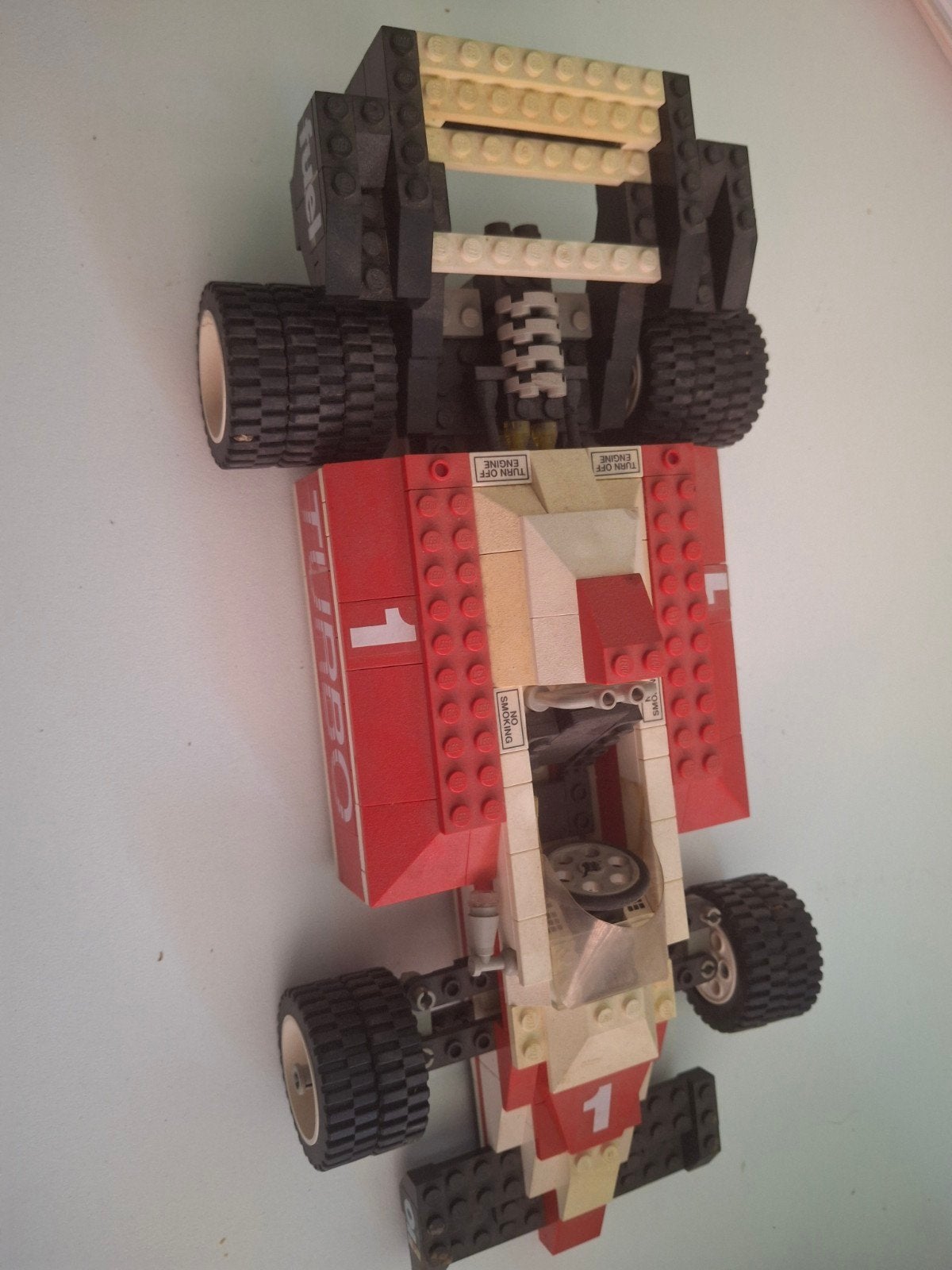 Vintage LEGO Technic Formule 1 Raceauto (8865), Ophalen, Gebruikt, Lego, Complete set