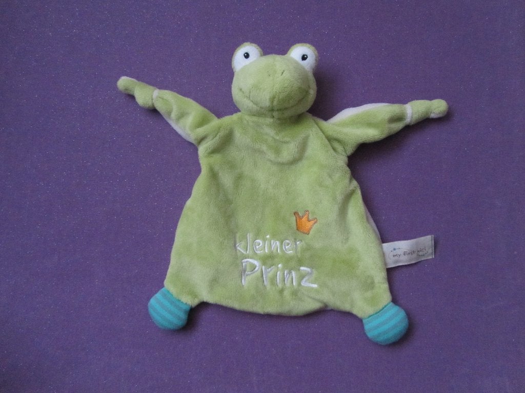 MY FIRST NICI Knuffeldoekje KIKKER KLEINER PRINZ **Nieuw**, Kikker, Groen, NICI, Nieuw