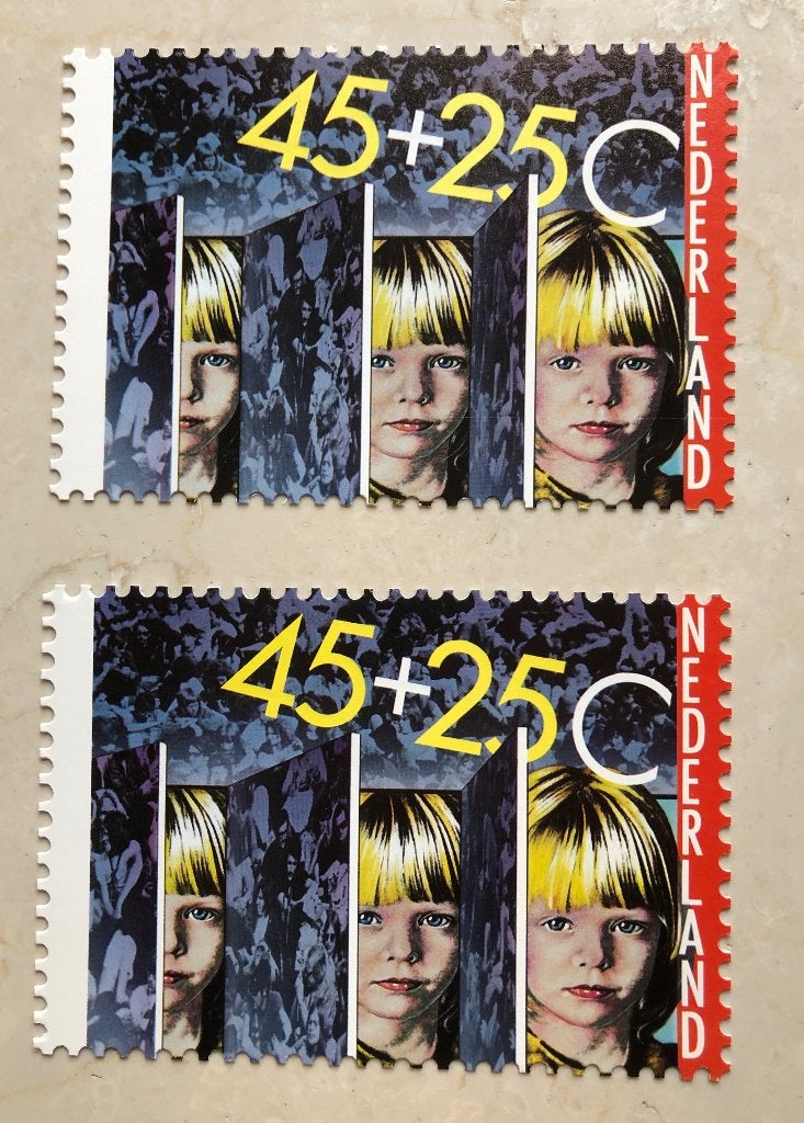 Kinderpostzegel bedankkaart 1981  Uniek genummerd, Postzegels en Munten, Postzegels | Nederland, Ophalen of Verzenden