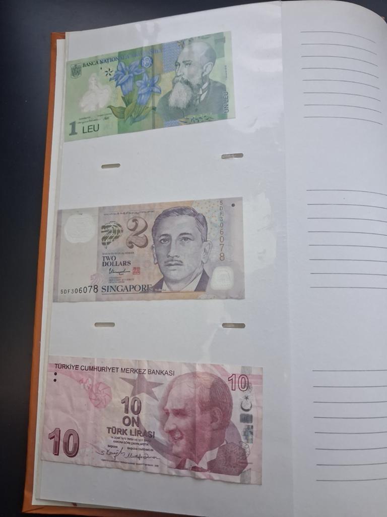 Collectie buitenlands briefgeld - diverse landen, Ophalen of Verzenden, Setje