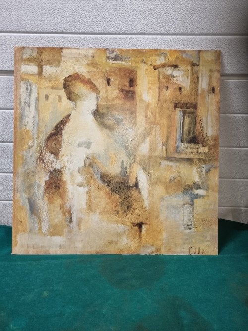 schilderij Corry olthof  op hout, Ophalen of Verzenden, 'T Olde Gre-j, Info@toldegrej.nl, Endepoelstraat 20f Didam