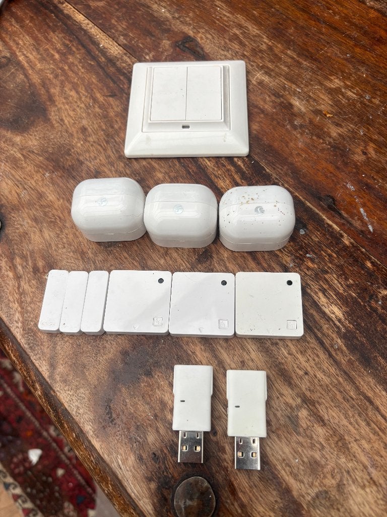 Shelly alarmset, Gebruikt, Detector, Sensor of Melder, Ophalen of Verzenden, Overige soorten