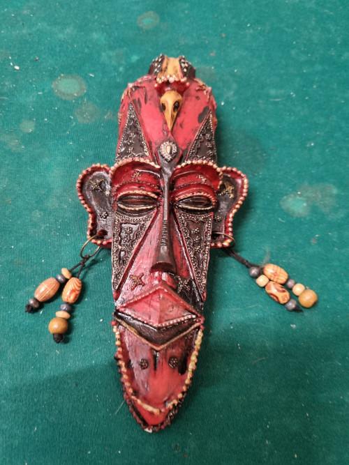 masker afrikaans hout, Ophalen of Verzenden, 'T Olde Gre-j, Info@toldegrej.nl, Endepoelstraat 20f Didam