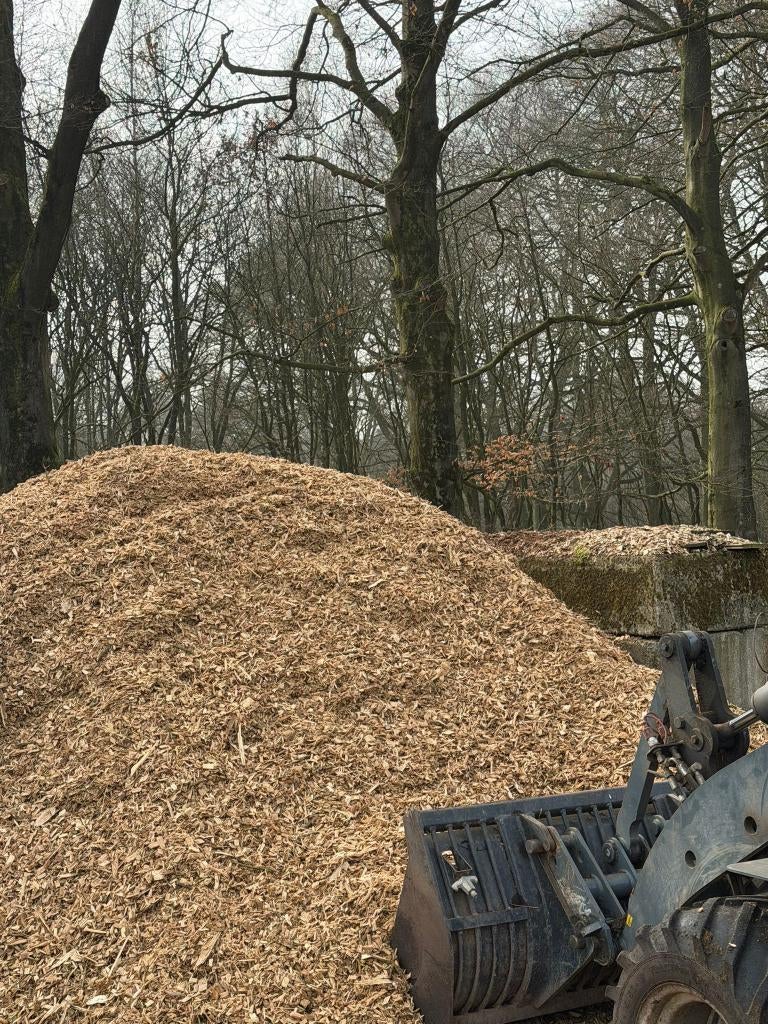 Houtsnippers – Grote partijen vanaf 15 m³, Tuin en Terras, Aarde en Mest, Boomschors, Verzenden