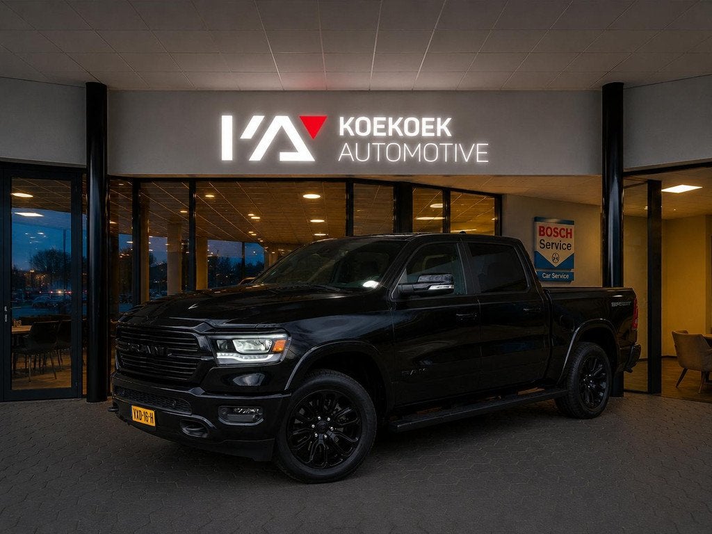 Dodge Ram 1500 5.7 V8 4x4 Crew Cab Laramie | LPG | Harman ka, Auto's, Dodge, Lichtsensor, Gebruikt, 5654 cc, Met garantie (alle)