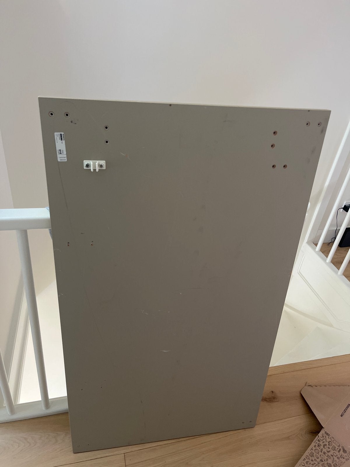 IKEA SKARSTA Tafelblad (120x70 cm) - Beige, Ophalen, Gebruikt