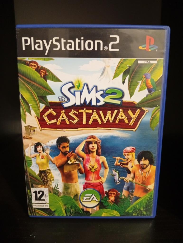 The Sims 2 Castaway PlayStation 2, 1 speler, Ophalen of Verzenden, Zo goed als nieuw, Vanaf 12 jaar