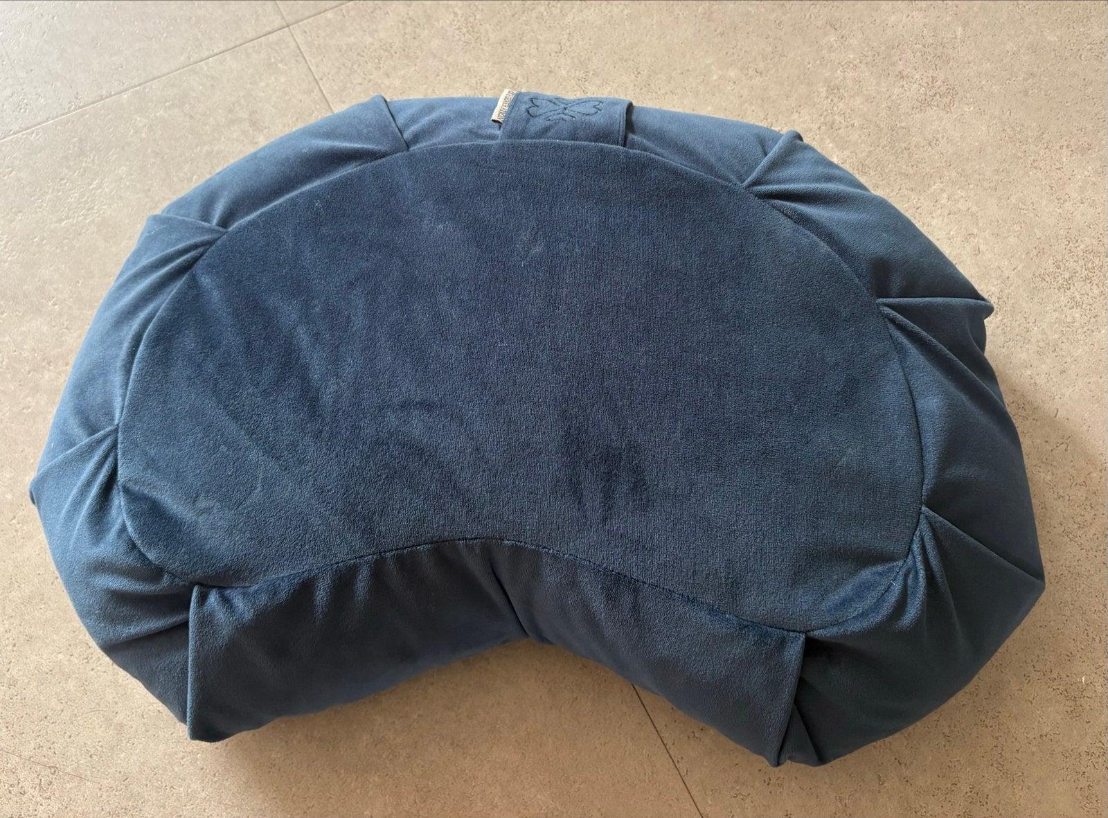 Donkerblauw meditatiekussen van Love Generation, Ophalen, Zo goed als nieuw, Yoga-accessoire