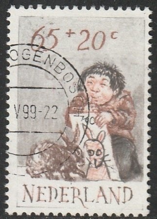 Nederland 1982 1277 Kind 65c, Gest Den Bosch, Postzegels en Munten, Postzegels | Nederland, Ophalen of Verzenden, Na 1940, Gestempeld