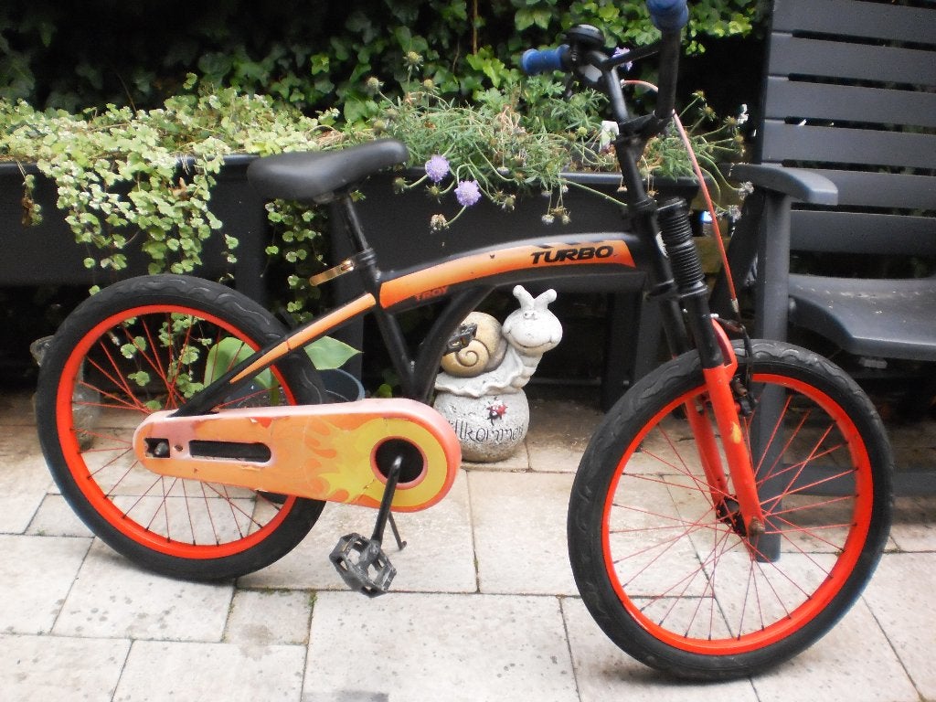 klein fietsje   20 inch   turbo   TROY, Ophalen, Gebruikt, TROY  Turbo, Terugtraprem