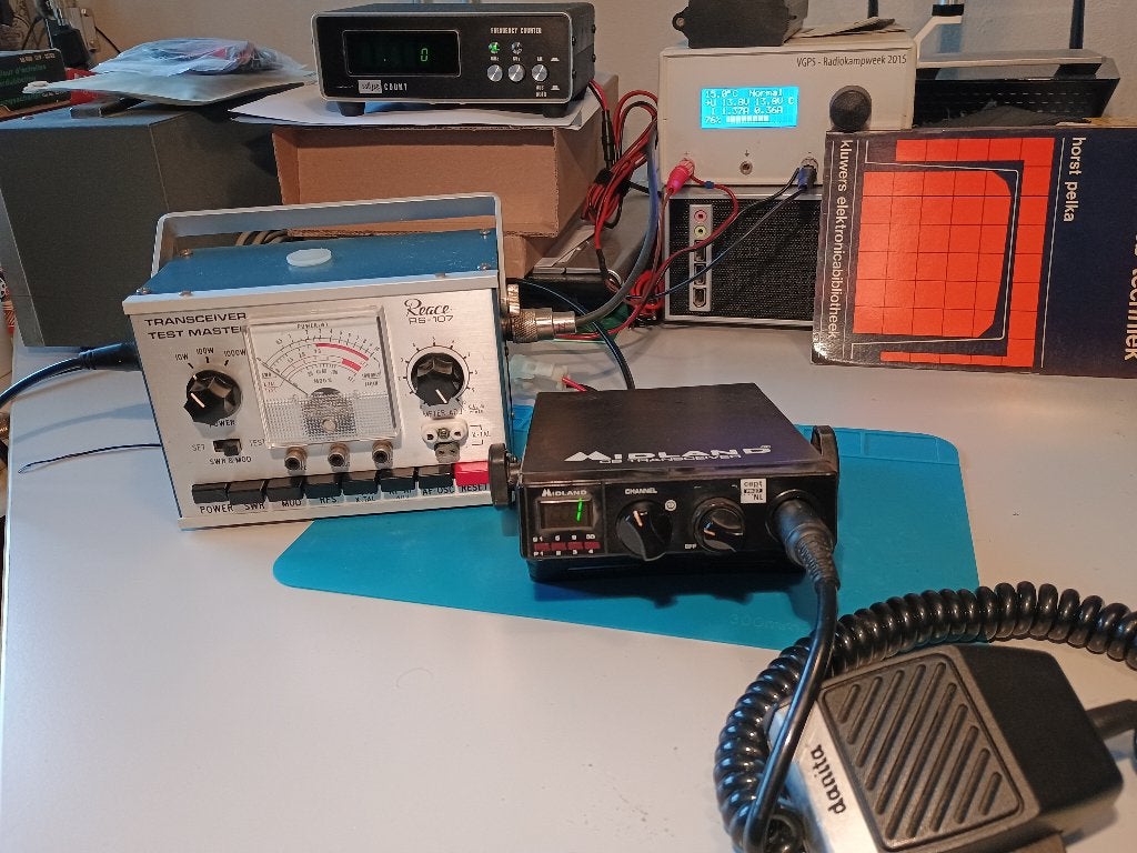 Midland 77-104 CEPT, Verzenden, Gebruikt, Zender en Ontvanger
