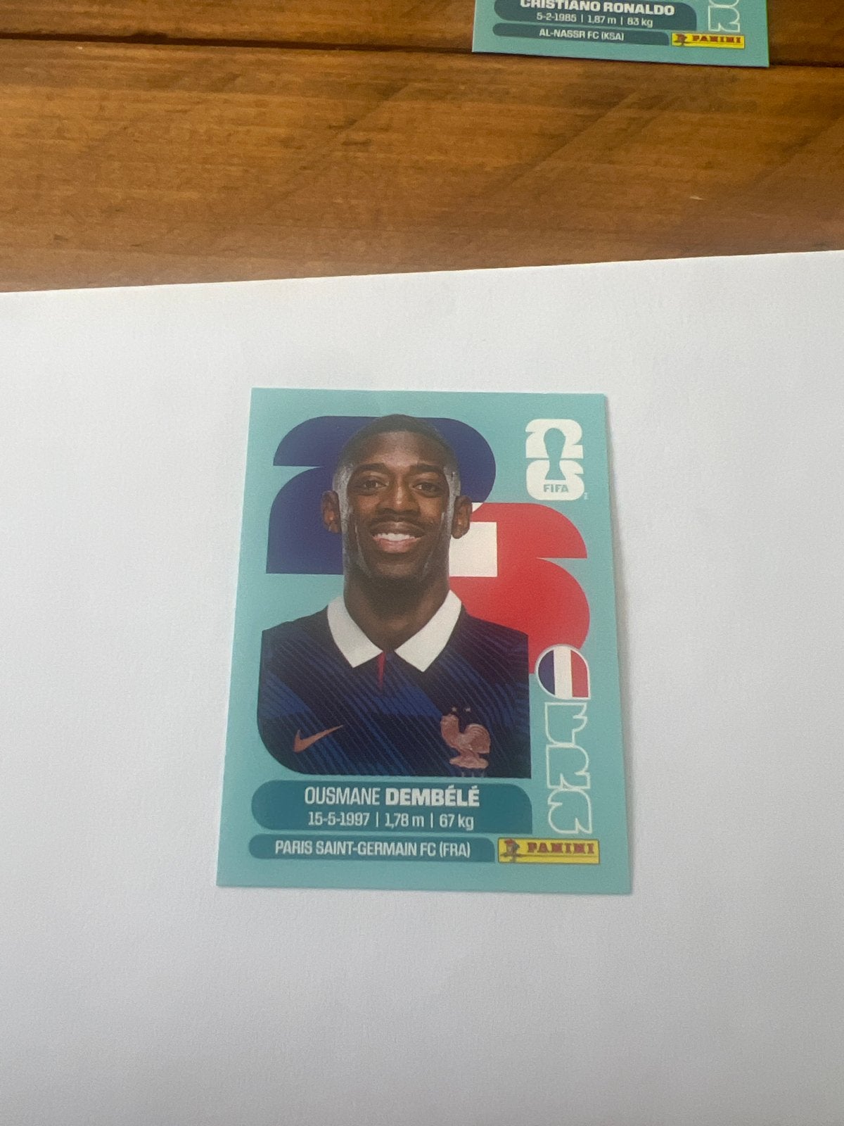 Ousmane Dembélé FIFA World Cup 2026 Panini Sticker, Verzamelen, Sportartikelen en Voetbal, Ophalen of Verzenden, Zo goed als nieuw