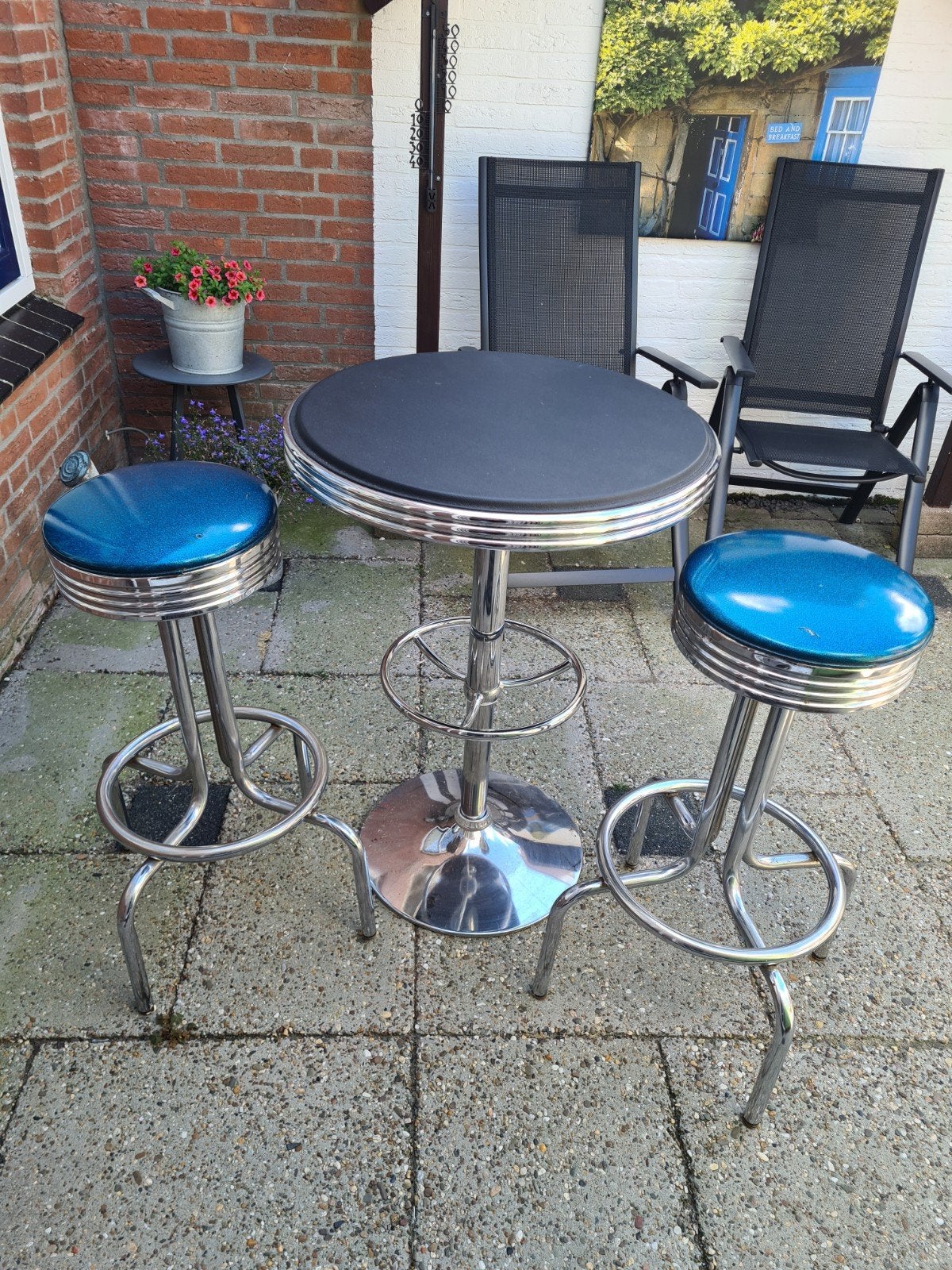 VIntage American Dinerset, 2 krukken, Ophalen, Gebruikt