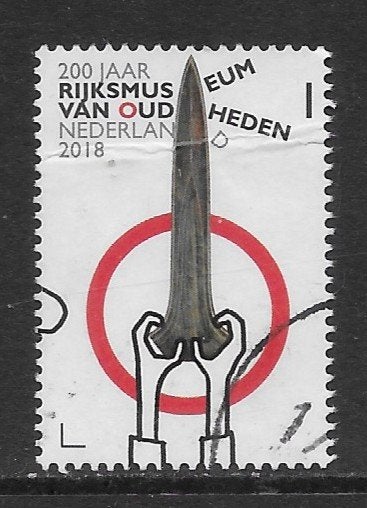 2018, Rijksm. Oudheden, Zwaard Ommerschans[3625](K1115)KREUK, Ophalen of Verzenden