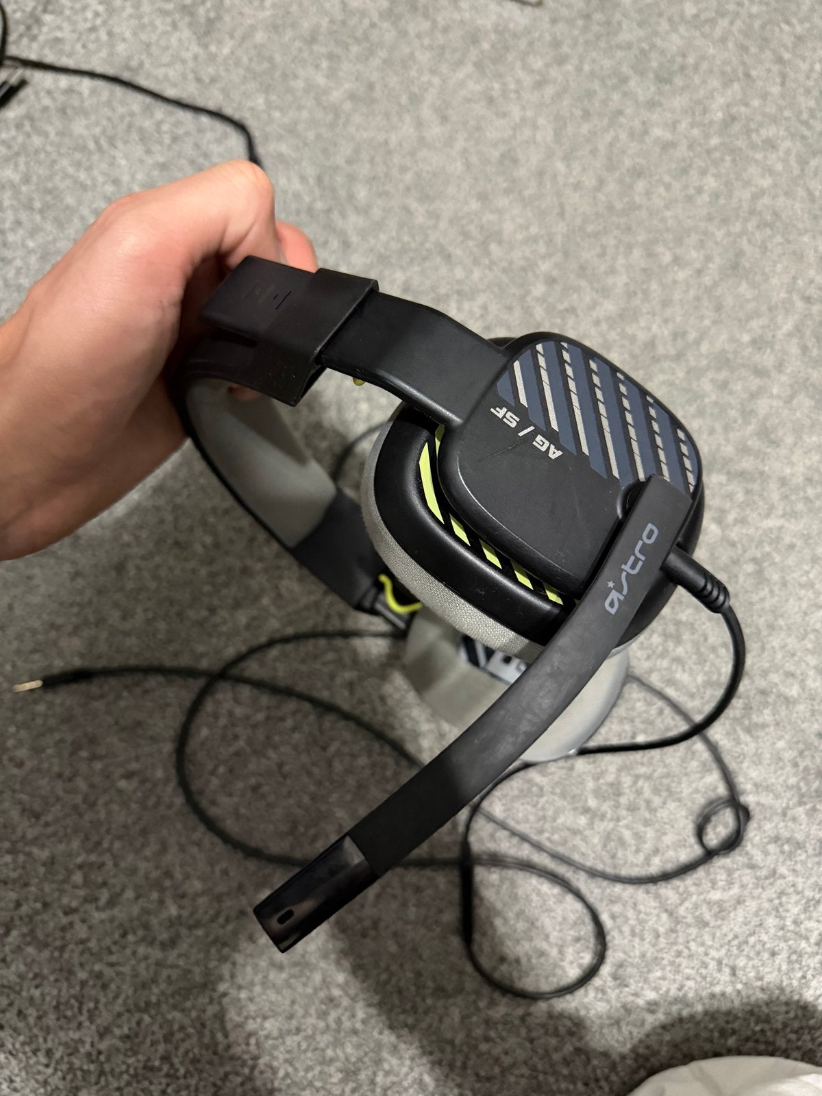 Astro A10 Gaming Headset, Overige merken, Ophalen of Verzenden, Microfoon, Zwart
